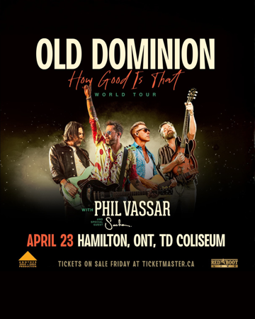 Old Dominion: How Good Is That - World Tour